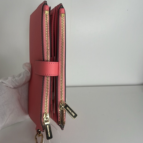 NWT Michael Kors Double Zip wristlet wallet - Picture 12 of 16